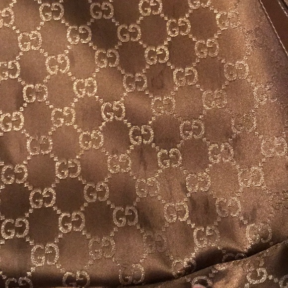 Authentic Gucci bronze satin purse - Picture 4 of 8